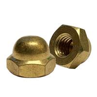 ACN38B 3/8"-16 Acorn Nut, Coarse, Brass